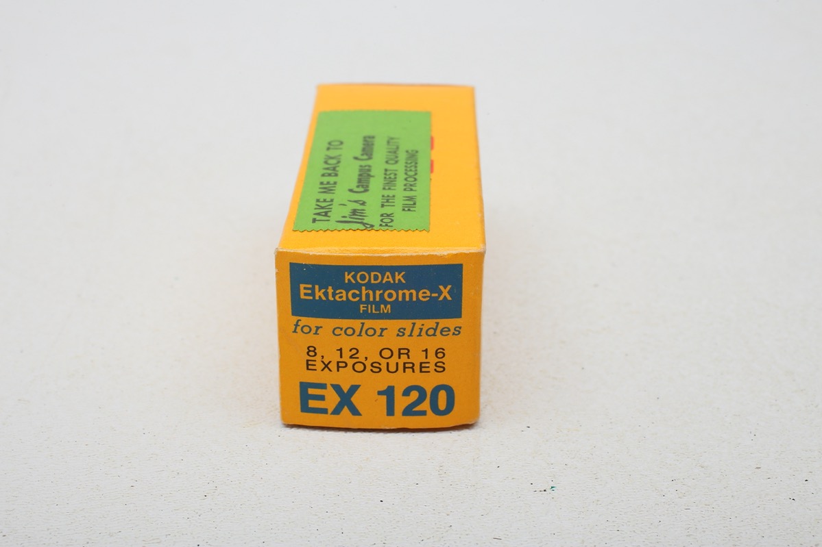 Kodak Ektachrome-X- EX120 64 iso- Color Slide-120 Film-exp Sept
