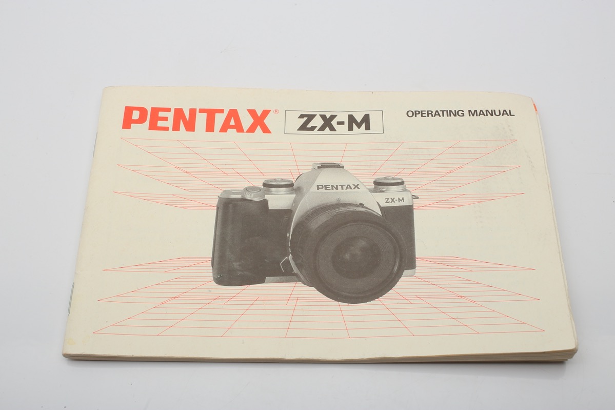 Pentax ZX-M camera Instruction ZXM Manual book- Original +