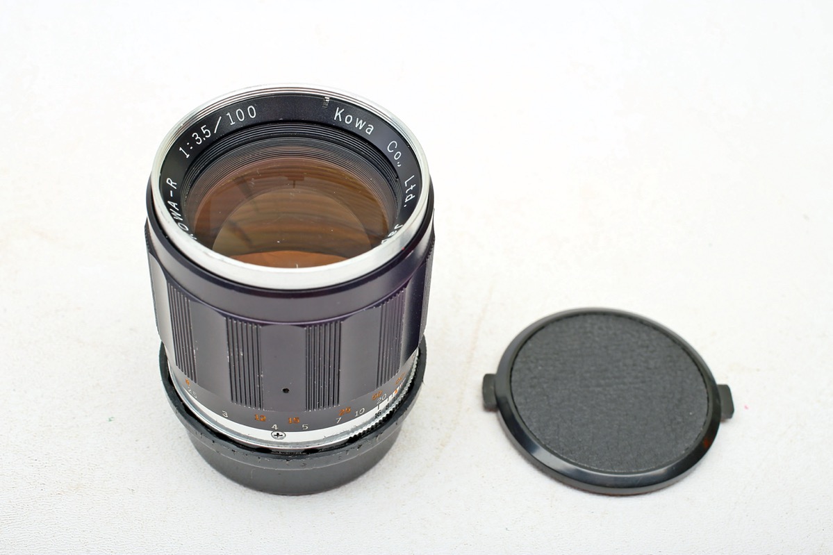 Kowa R 100mm f3.5-SER/SET-R /R2 Mount Telephoto 100/3.5 Lens Kowa R 100mm f3.5-SER/SET-R /R2 Mount Telephoto 100/3.5 Lens