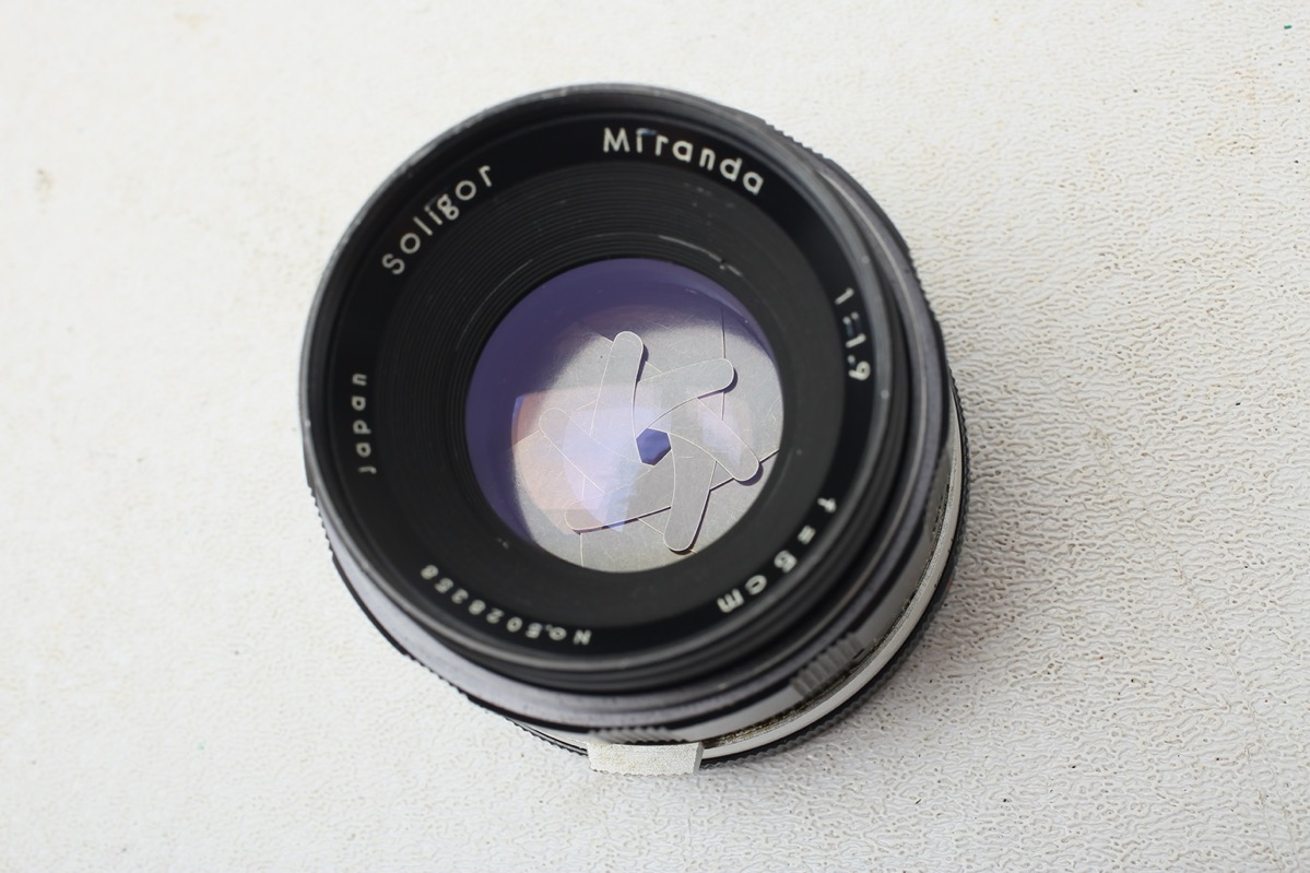 Soligor Miranda 5cm (50mm) f1.9 lens bayonet mount 50/1.9 uncommon
