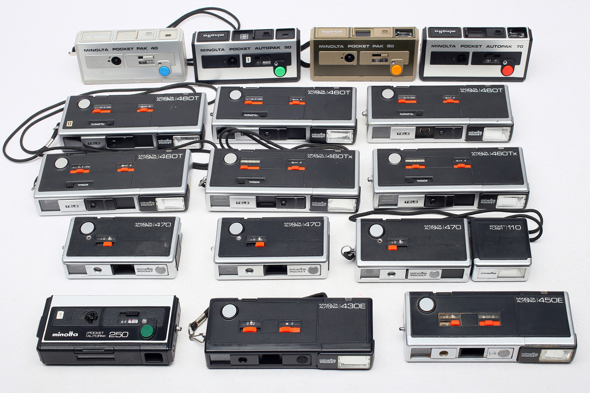Minolta Autopak+Pocket Pak 40/50/60/70/430E/450E/460T/460TX/470++