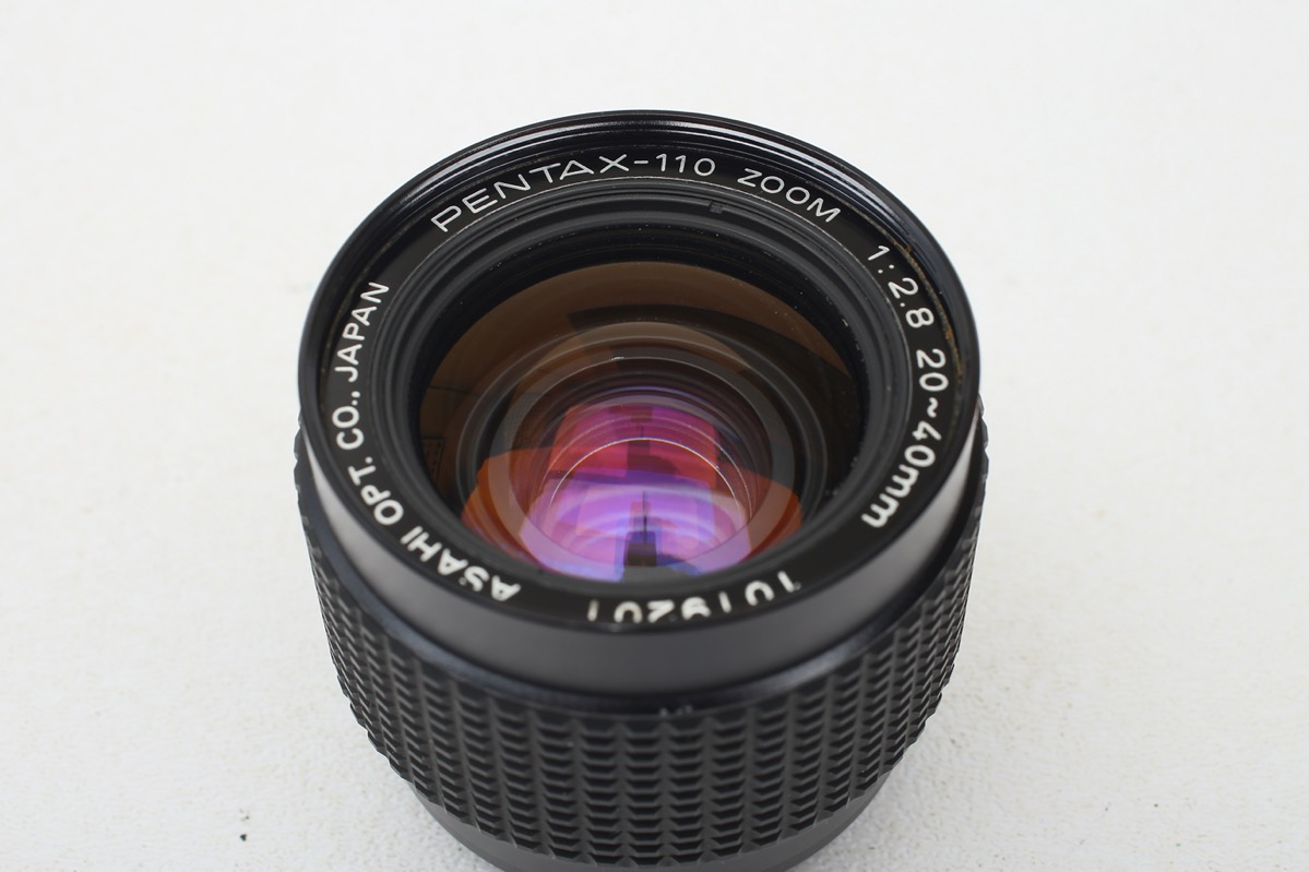 【美品】PENTAX-110 ZOOM 20-40ｍｍ F2.8　動作確認済み 美品】PENTAX-110 ZOOM 20-40mm F2.8 動作確認済み PENTAX-110