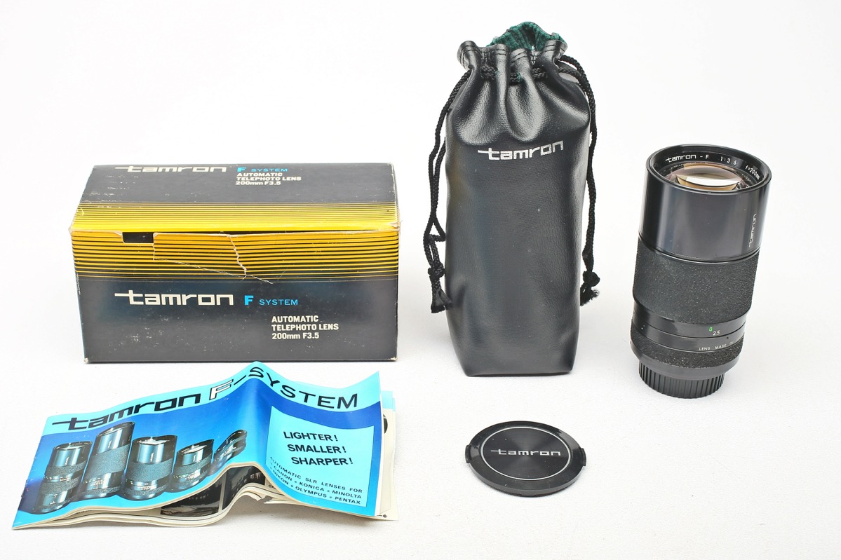 200mm Lens Tamron Pentax Lenses Tamron-F 200mm Minolta MD/MC/SRT