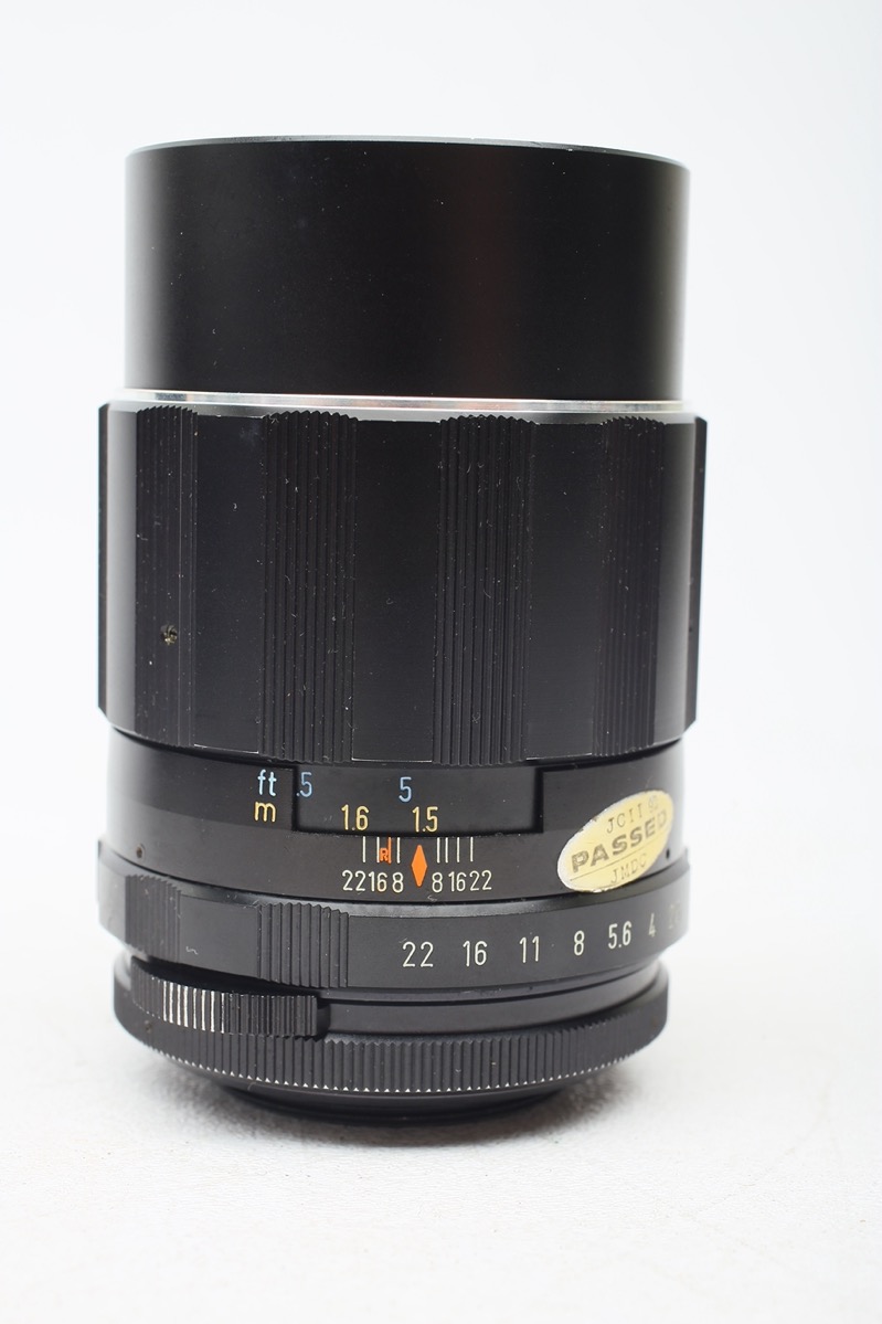 Super Takumar 135mm F2.5 レンズ PENTAX M42 Pentax Super-Takumar 135mm f2.5 lens+135/2.5 Universal Screw M42