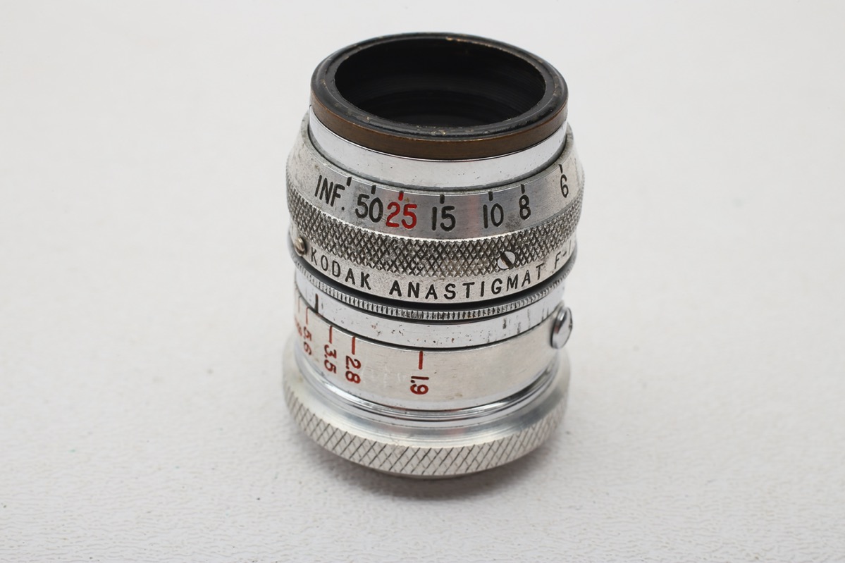 Kodak 25mm f1.9 Anastigmat Cine 25/1.9 C-Mount Prime FAST SWIRL