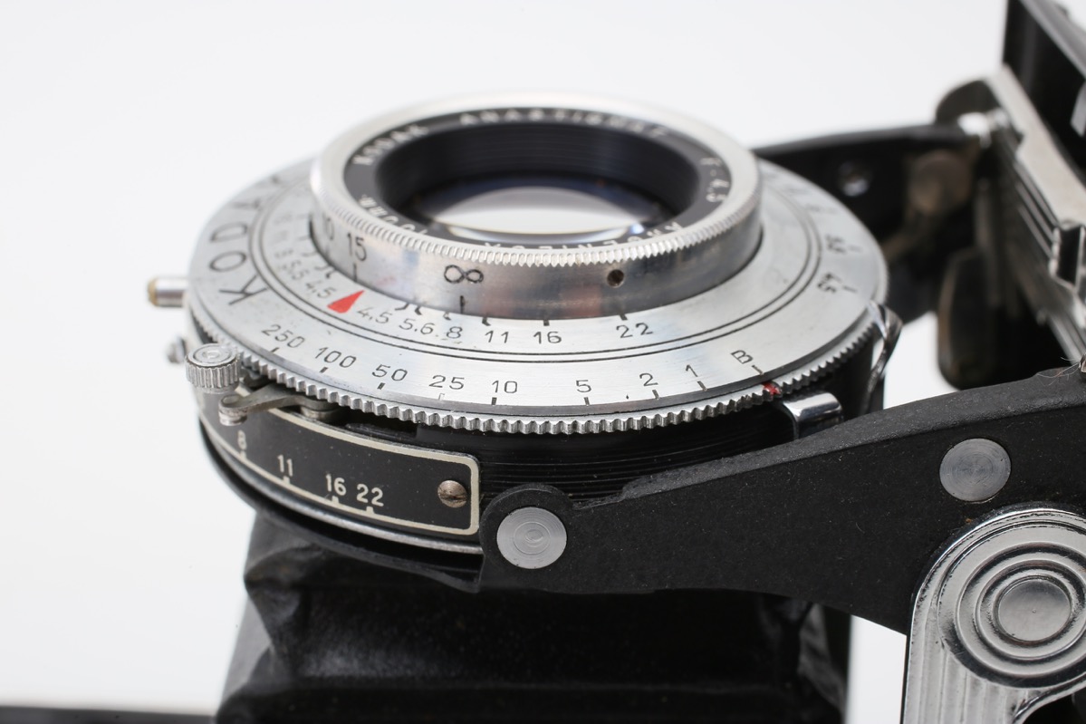 Kodak 620 folding Medium format Model 33 camera+100mm f4.5 Angenieux