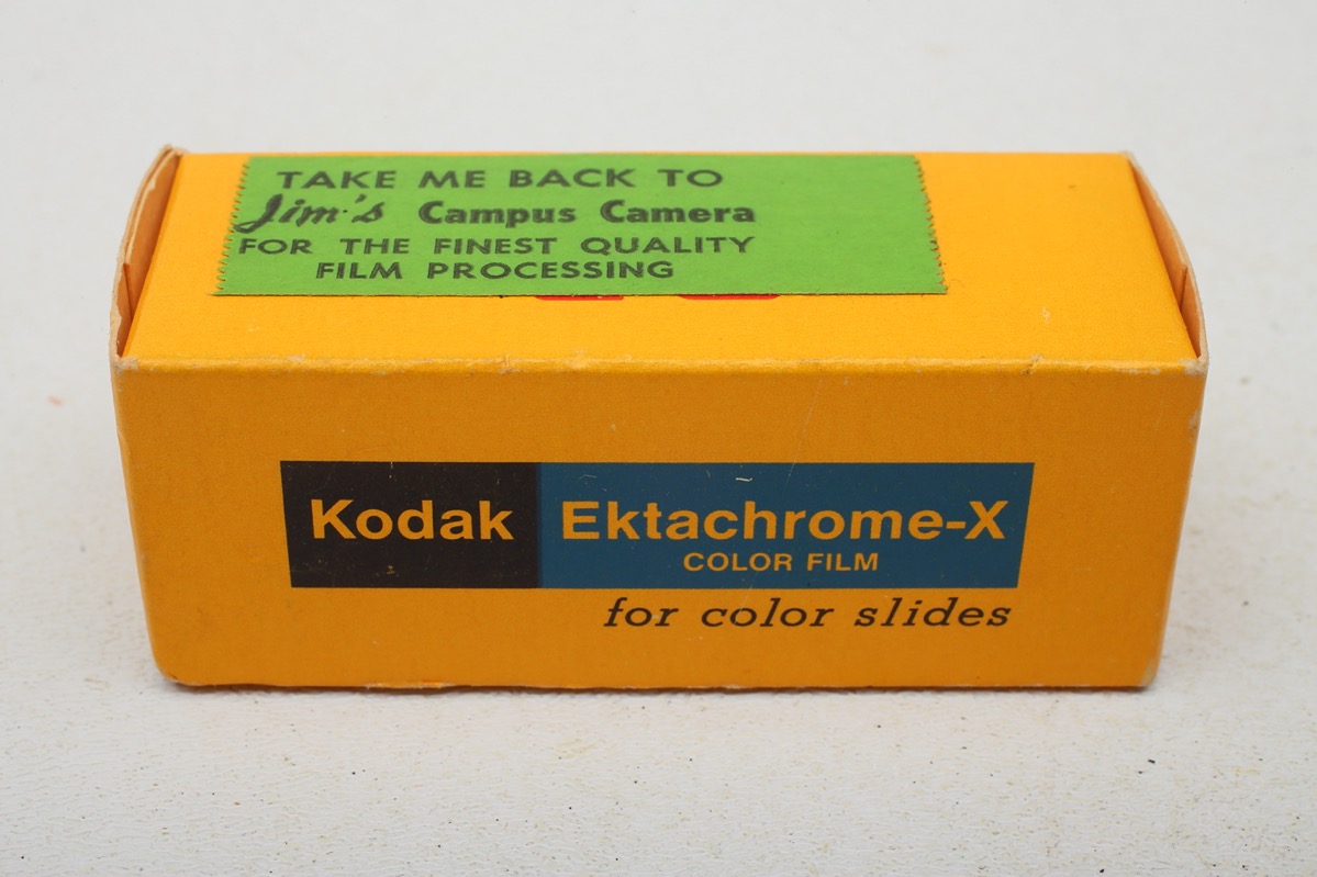 Kodak Ektachrome-X- EX120 64 iso- Color Slide-120 Film-exp Sept