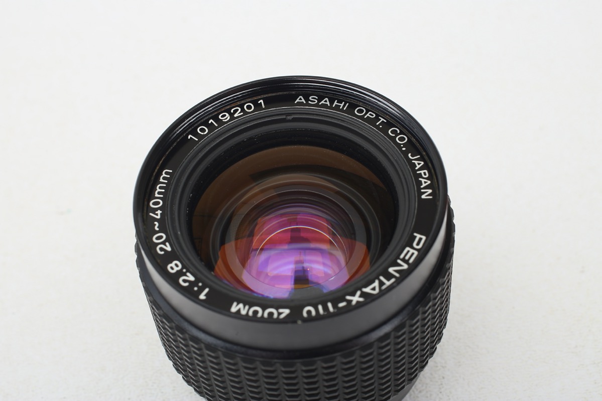 Pentax 110/110 Super Zoom 20-40mm f2.8 Lens 20-40/2.8 Lens+