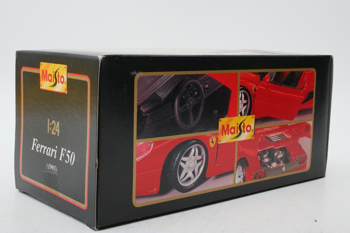 Maisto Ferrari F50 Yellow 1995-Special Edition Die-cast 1:24