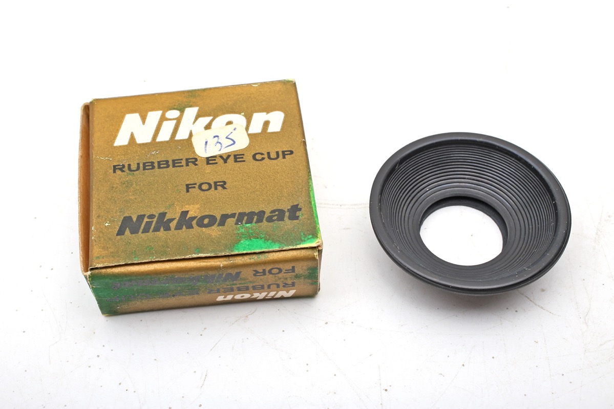 Nikon F/F2/F2a/F2as/FE/FE2/F3/FM/FM2/FM-3a/Nikkormat+Rubber Eyepiece