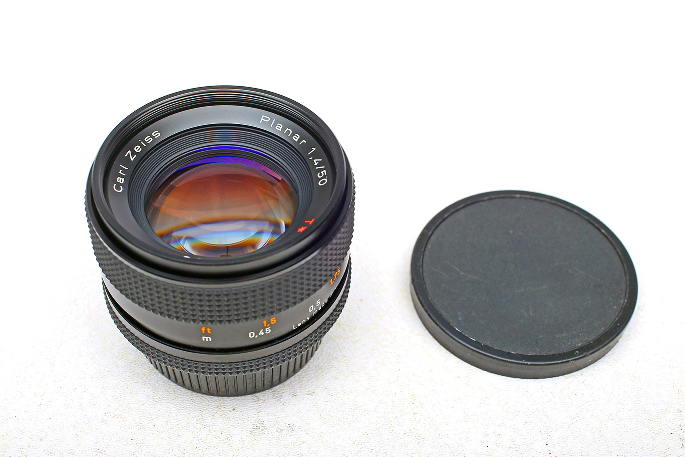 Carl Zeiss Contax T* 50mm f1.4 MMJ Planar Lens ++MINTy