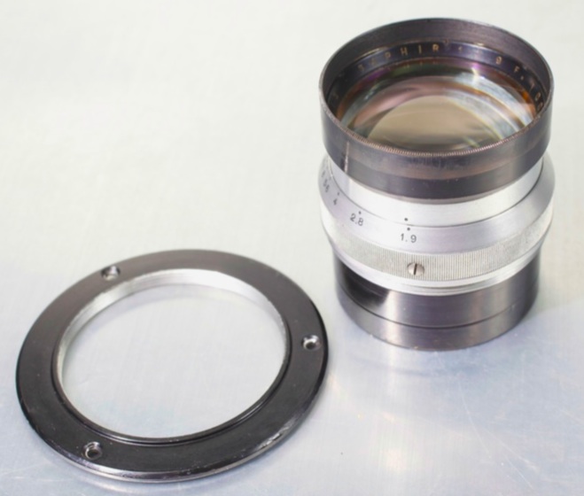 Boyer SAPHIR f4.5 150mm large format 4x5 black brass barrel