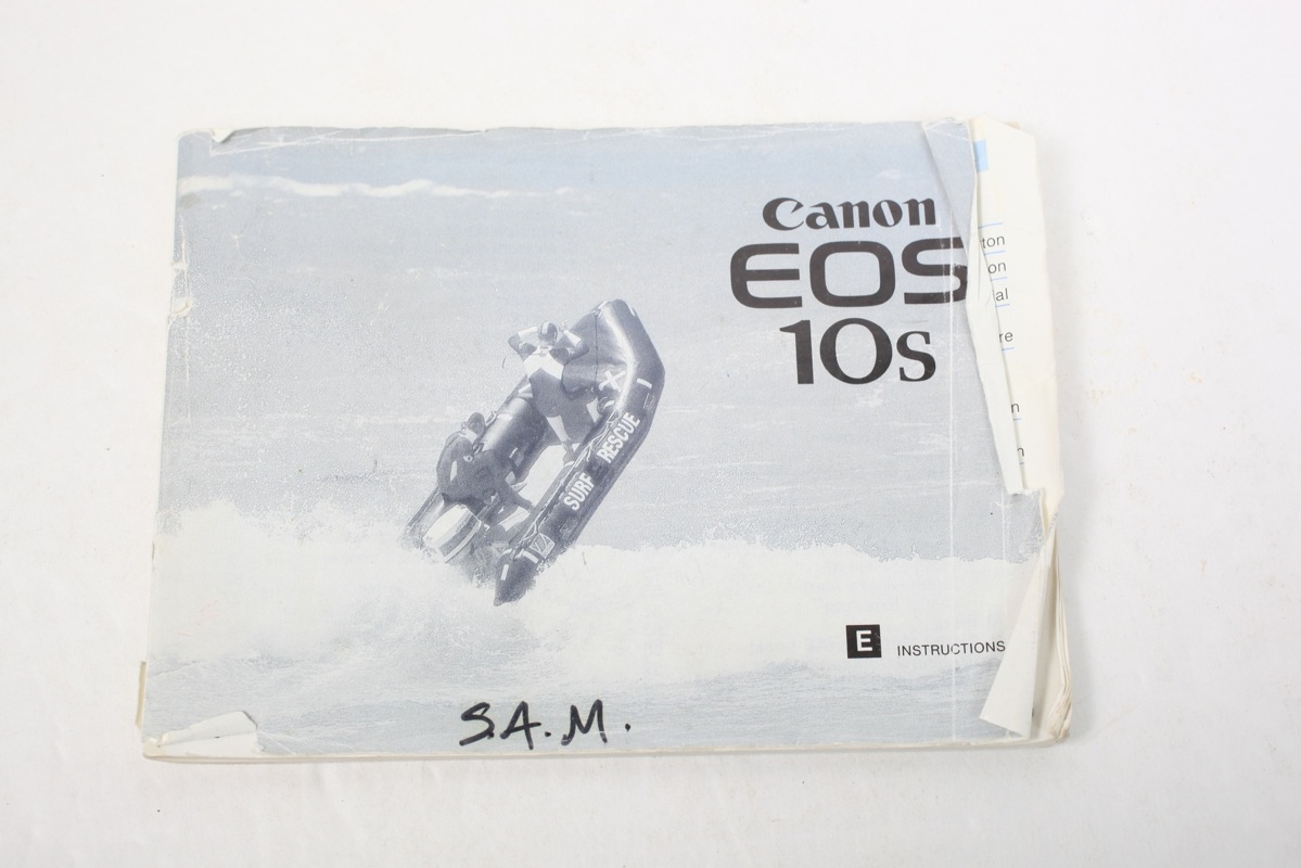 Canon EOS 10s Instruction Manual+English+Original+NICE